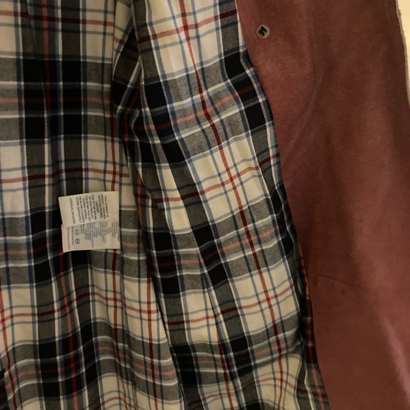 Vintage Rare Tommy Hilfiger Distressed Leather Trench! - Picture 3 of 12